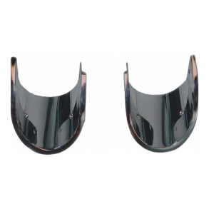 Corvette Exhaust Bezels Chrome 1968-69