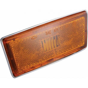 Corvette Side markerings lygte, Hjre front 1970-72 