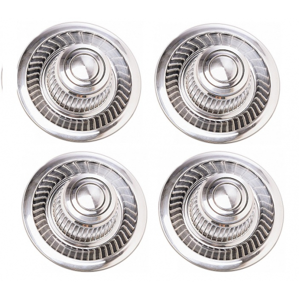 Corvette Rally Wheel Center Cap st 4 stk 1963-1982