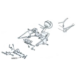 Corvette Spring H/ Hsg. Actr. Link 1968-82