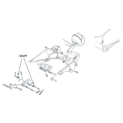 Corvette Insert H/L Act. Rr.Pin 1968-82