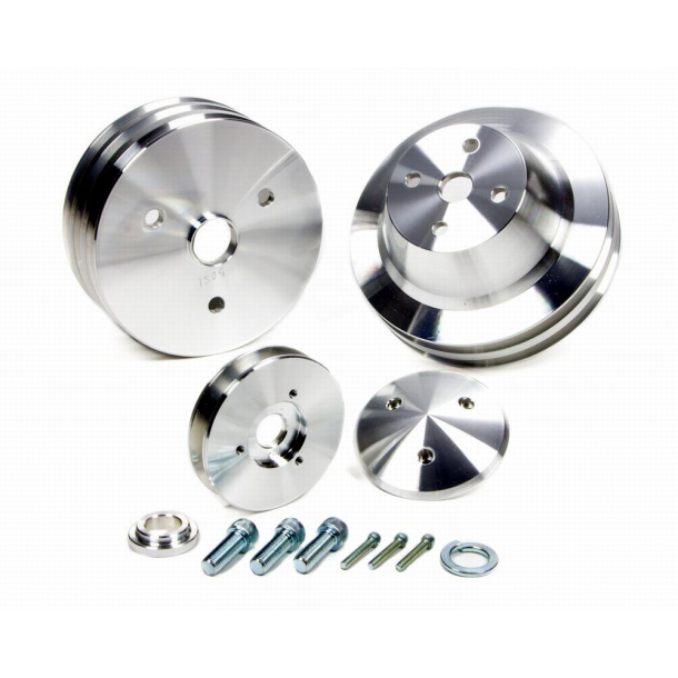 Corvette SB V-Belt Pulley kit 1971-82
