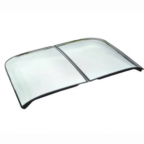 Corvette Roof Panels, T-Top, Mirrored Glass,Silver 1978-1982