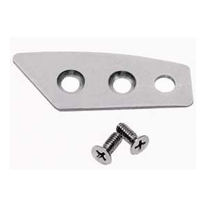 Corvette Roof Lock Trim Pin Plate, Right, 1968-197