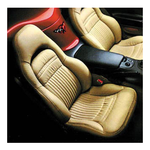 Corvette seatcovers sport Leather 1997-04 