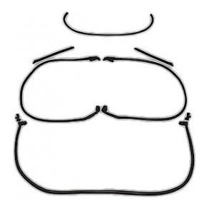 Corvette Conv Body Weatherstrip Kit, 1973-75