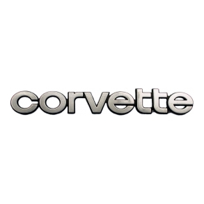Corvette Rear Bumper Emblem 1980-82