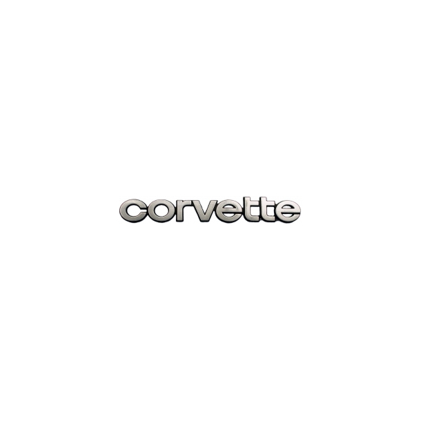 Corvette Rear Bumper Emblem 1980-82