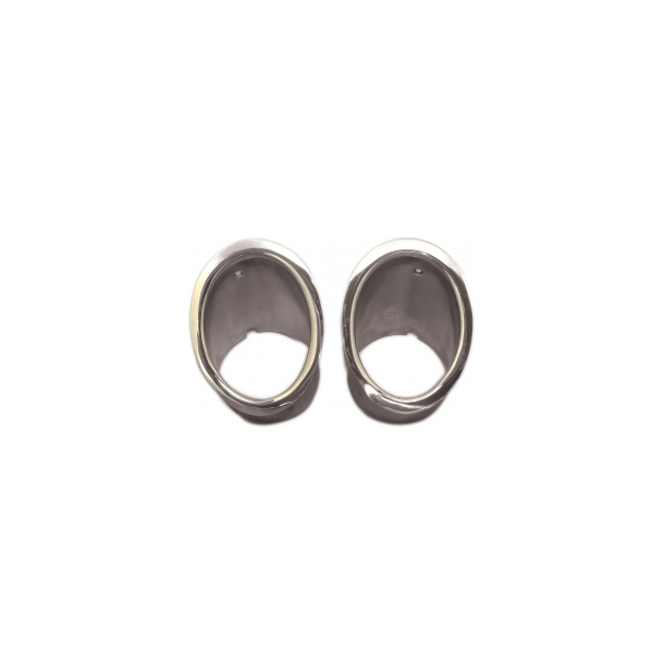 Corvette Exhaust Bezels 1964-65 