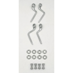 Corvette sunvisor pin kit 1968