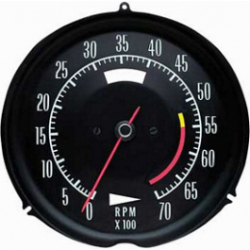 Corvette instrument/omdrejningstller 1968-1982