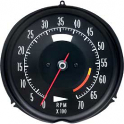 Corvette instrument/omdrejningstller 1968-1982