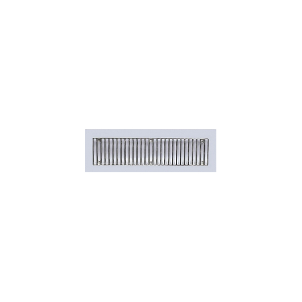 Corvette Hood Grille, Rear, Chrome, 1973-1976 