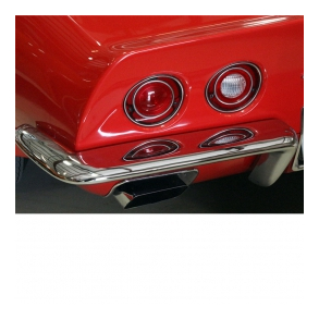 Corvette Rear Bumper  Left 1968-73