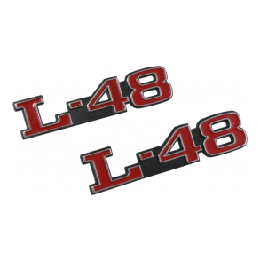 Corvette Hood Emblems, L-48, 73-82