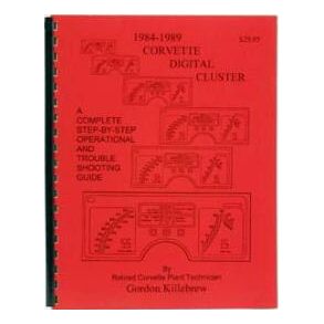 Corvette Digital cluster guide book 1984-89