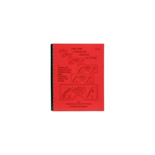 Corvette Digital cluster guide book 1984-89