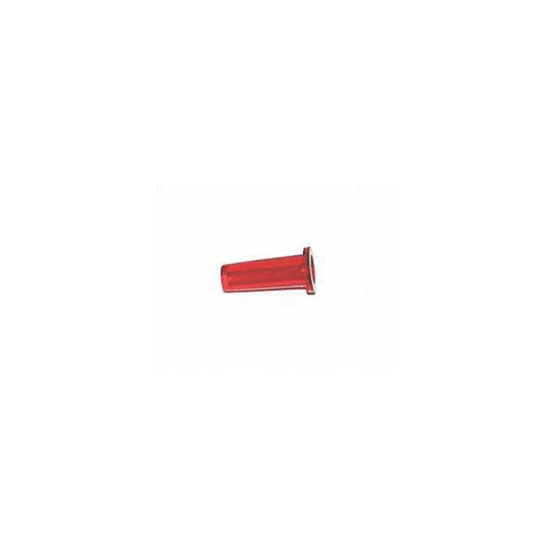 Corvette Taillight Lens, Fiber Optic, Red, 1968-71