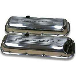 Corvette Valve Covers, Big Block, Aluminum, Finned