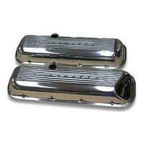 Corvette Valve Covers, Big Block, Aluminum, Finned