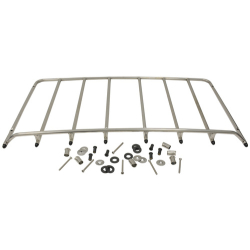 Luggage Rack, 6-Hole, Stainless Steel, 1968-75 
