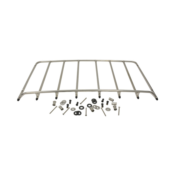 Luggage Rack, 6-Hole, Stainless Steel, 1968-75 