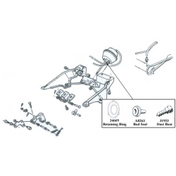Windshield Wiper Actuator Seal, 1969L-1972 Corvette