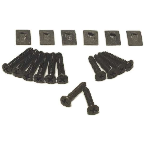 Corvette Rocker Panel Molding Screw Kit.