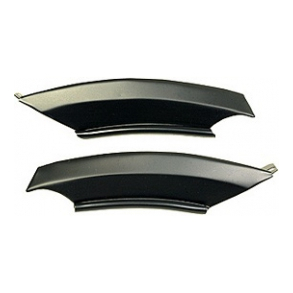 Corvette Fender Corner Moldings, Upper, 1969-1972 