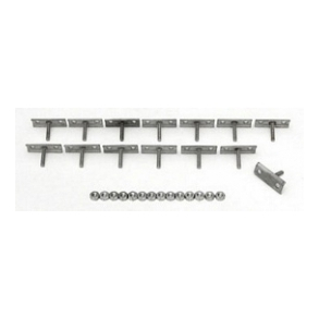 Corvette Front Bumper Retainers, Fibergj. 1973-74