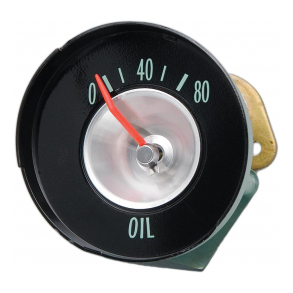 Corvette Oil Pressure Gauge, 80Lb.