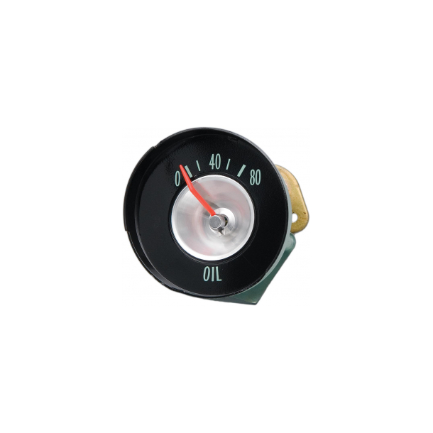Corvette Oil Pressure Gauge, 80Lb.