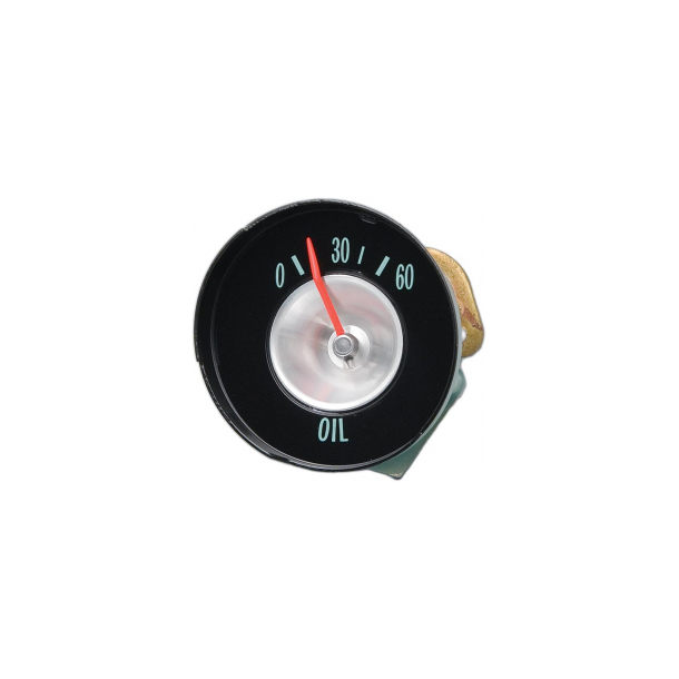 Corvette Oil Pressure Gauge, 60Lb.