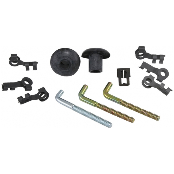 Corvette Door Lock Control Rod Rebuild Kit 168-77