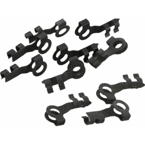 Corvette Door Lock Control Rod Clip Set 1968-77