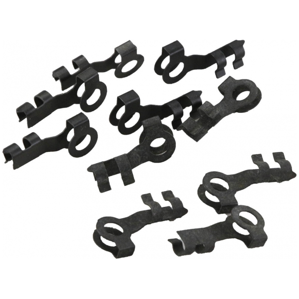 Corvette Door Lock Control Rod Clip Set 1968-77