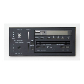 Corvette Stereo Face Plate Bose 1985-1989 