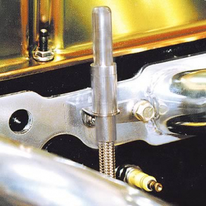 Chevy SB Oilpan dipstick 1986-90