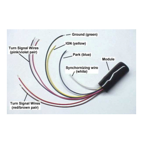 1953-1982 Corvette Daytime Running Light Kit