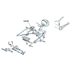 Headlight Housing Pivot Bearing, 1968-1982 Corvette