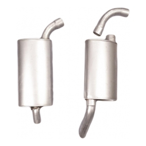Corvette mufflers 2½