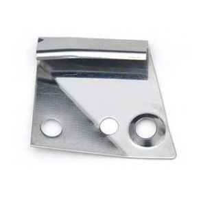 Corvette T-Top Corner Molding, Stainless 68-76