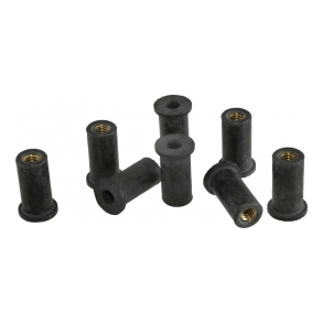 Luggage Rack Mounting Well Nut Set, 1968-1977 Corvette