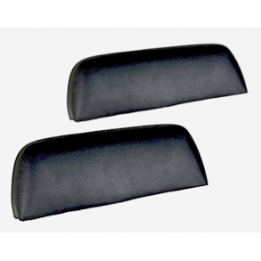 Corvette Headrest Covers, Leather, 1968-69 
