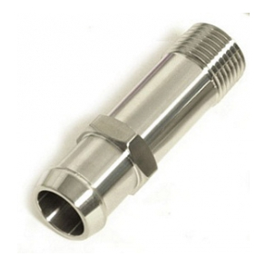 Water Pump nipple Long Chrome