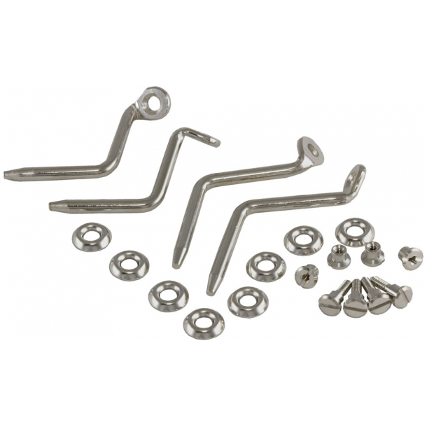 Corvette sunvisor pin kit 1968