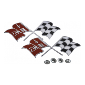 Corvette Emblem til forskrm 1957 