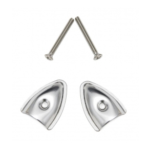 Corvette Endestykker til pynteliste bag  1956-75