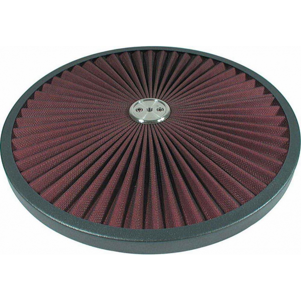 14" Super flow Filter top black edge 