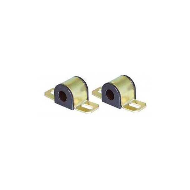 Bushings, Front/Rear Sway Bar, Polyurethane, Black